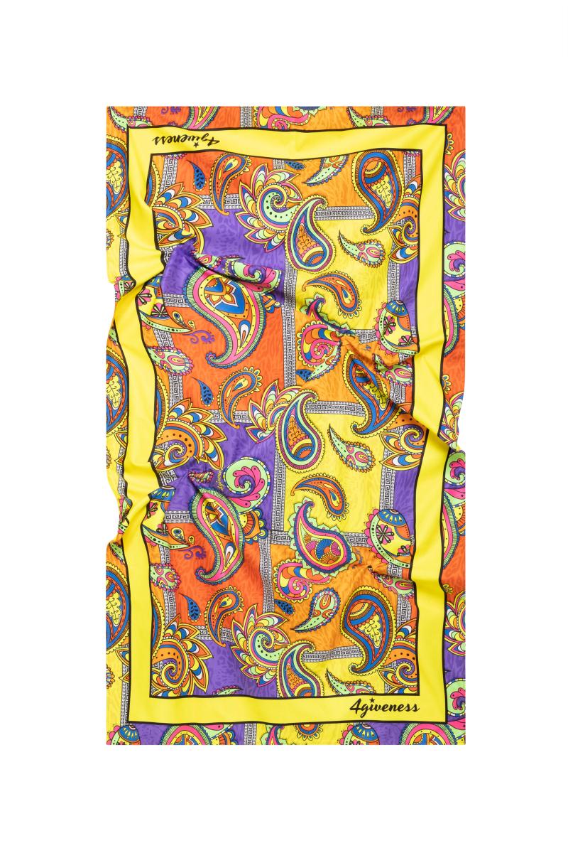 4giveness Telo mare Microfibra Gothic queen Multicolore