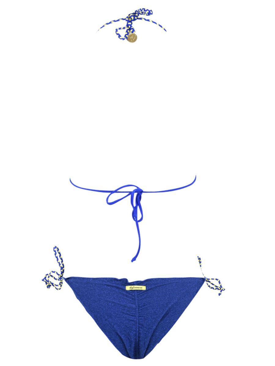 4giveness Costume Triangolo e slip FGBW3580 Blu 2