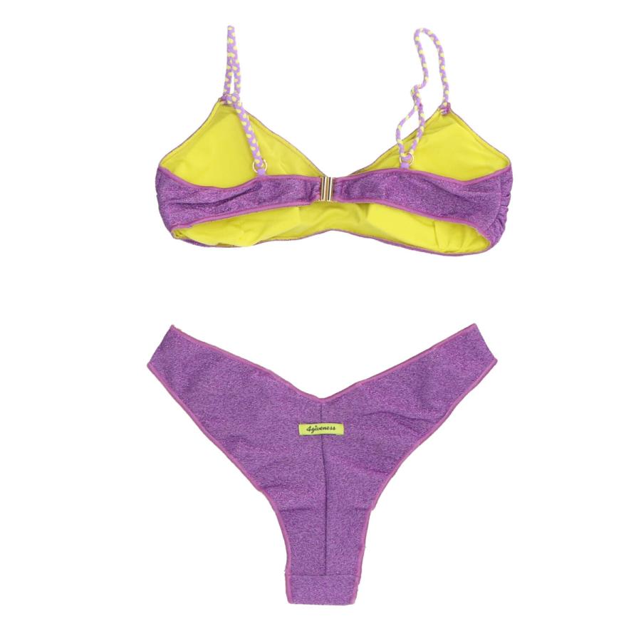4giveness Costume Bikini top e slip FGBW3582 Viola 2