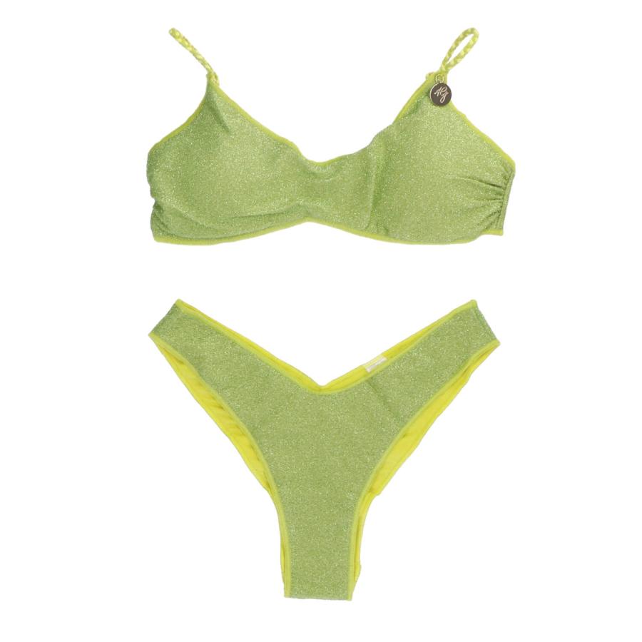 4giveness Costume Bikini top e slip FGBW3582 Verde 1