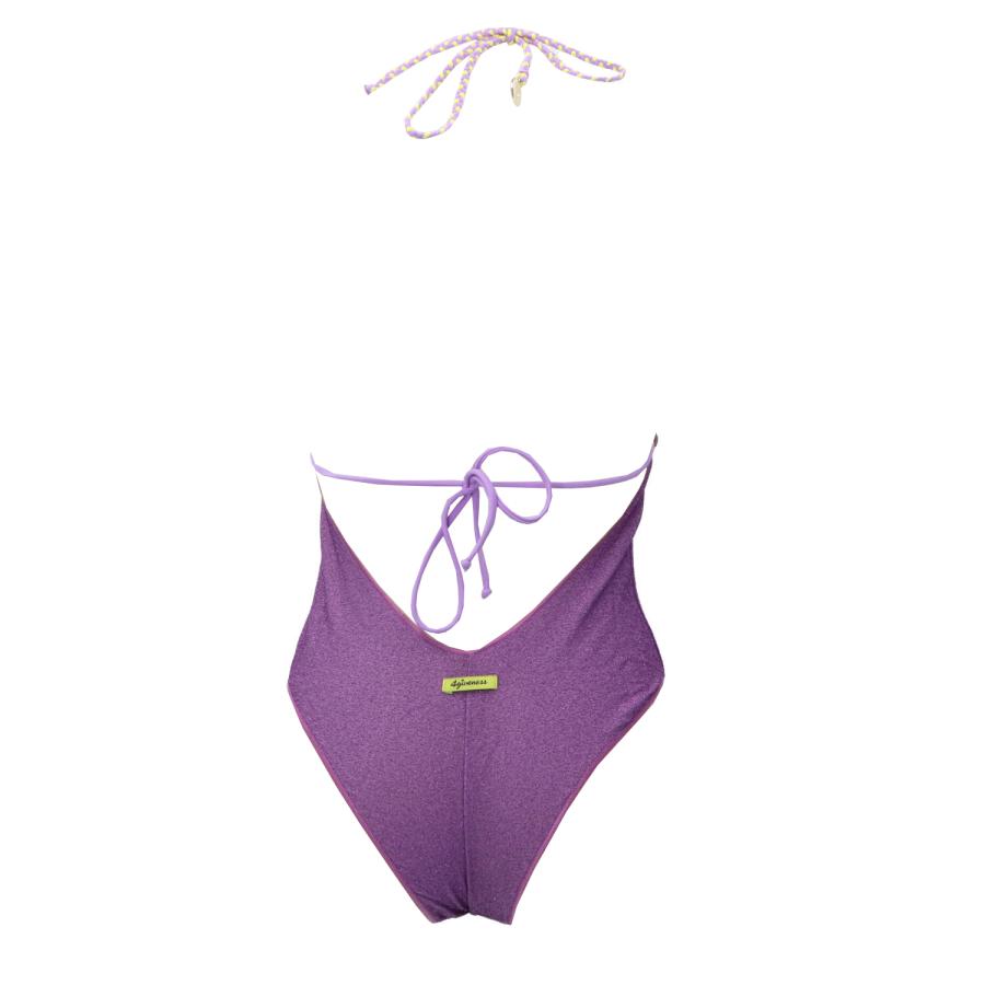 4giveness Costume Monokini intero FGBW3583 Viola 2