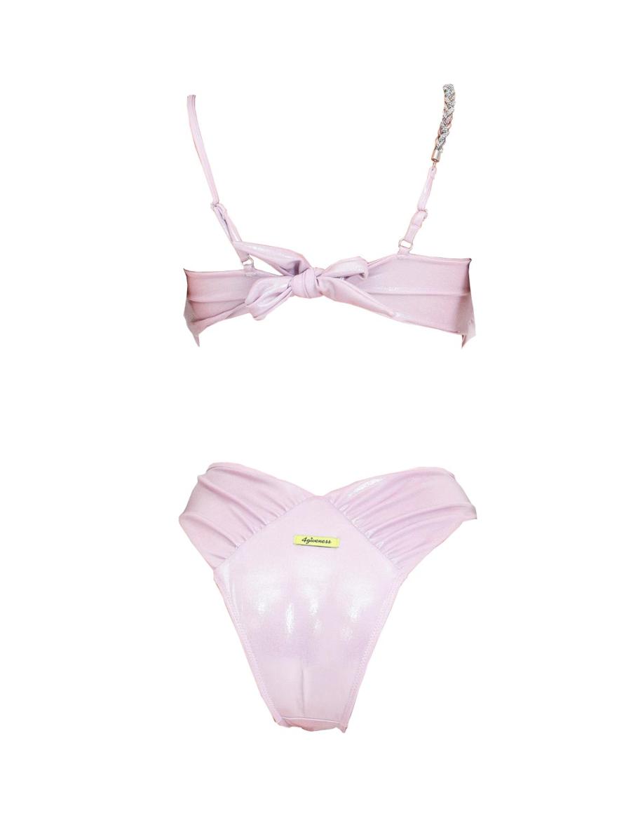 4giveness Costume Bikini fascia slip FGBW3748 Lilla 2