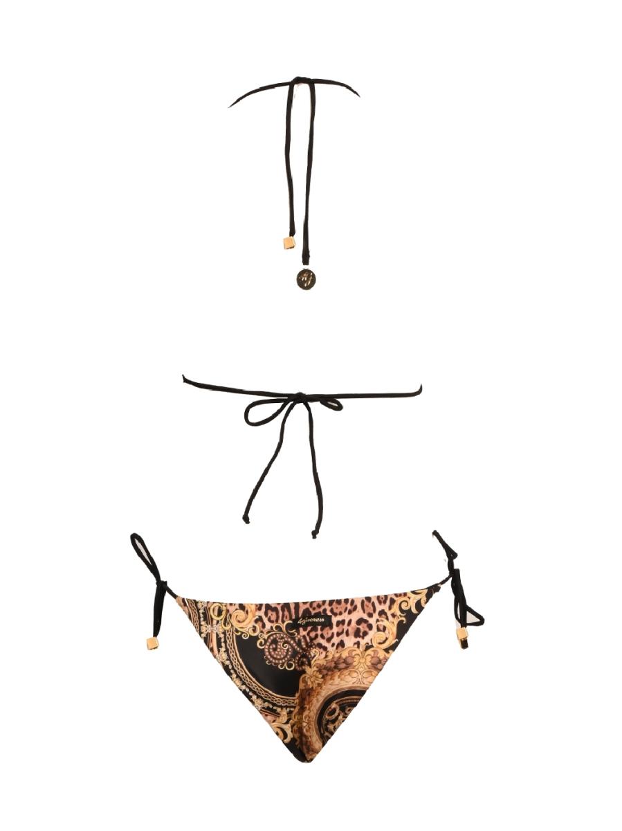 4giveness Costume Bikini triangolo e slip FGBW3785 Nero 2