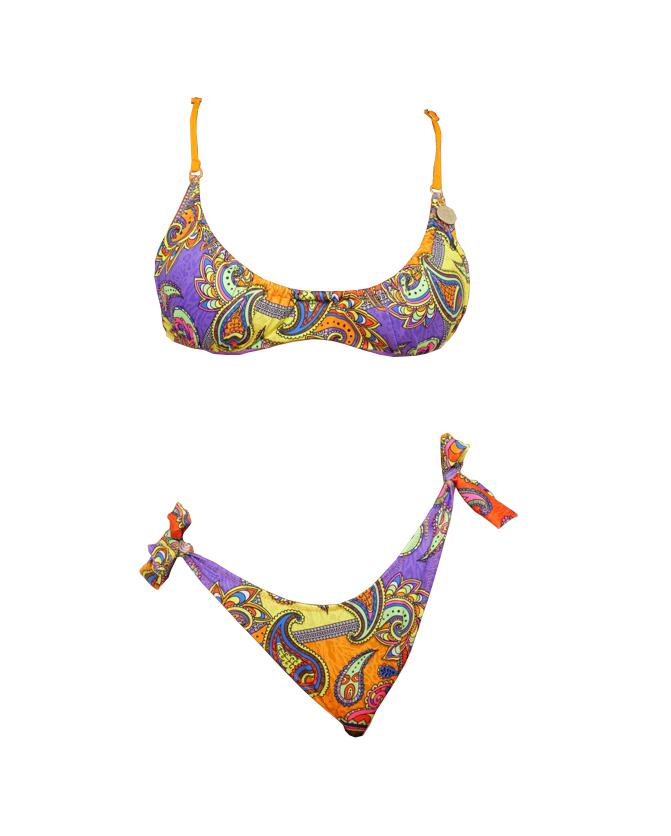 4giveness Costume Bikini balconcino e slip  Multicolore 1