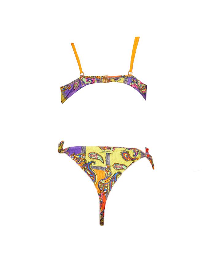 4giveness Costume Bikini balconcino e slip  Multicolore 2