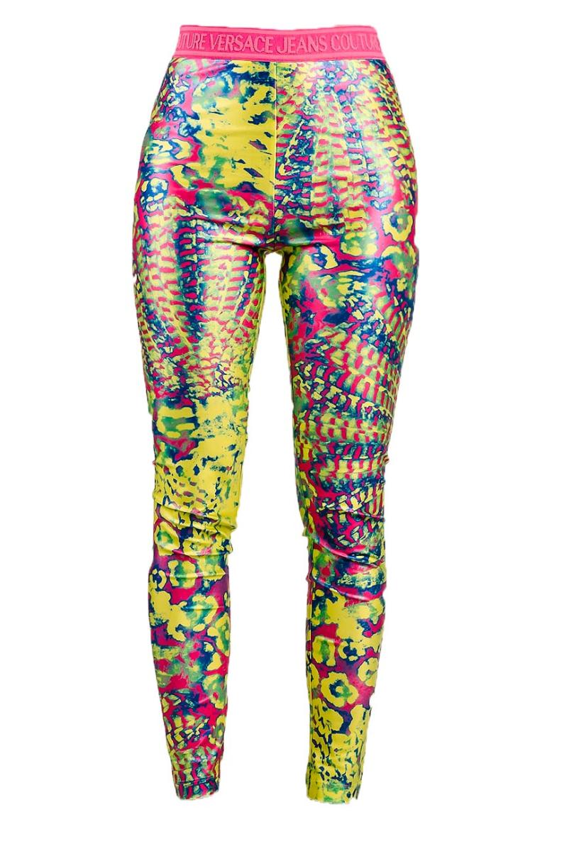 Versace Leggins  LYCRA PRINT ANIMALIER Multicolore 1