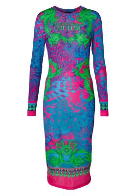 PLACED DRESS ORGANZINO...
