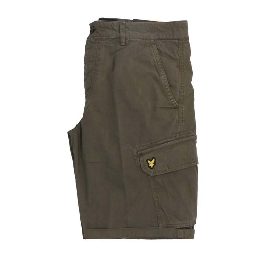 Lyle & Scott Bermuda WEMBLEY CARGO SHORT Verde Scuro 1