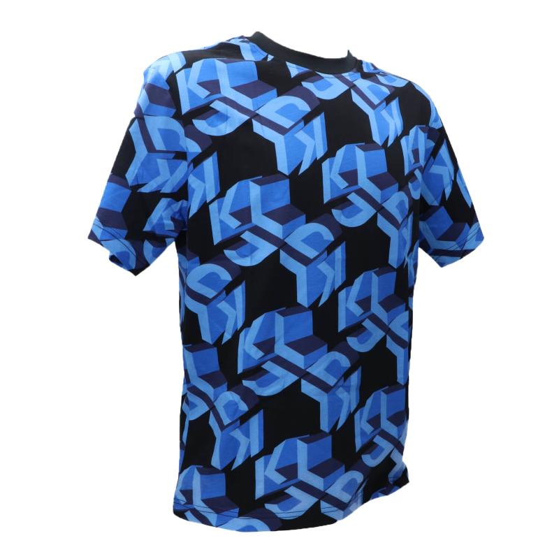 T-shirt KLJ RELAXED MONOGRAM 241D1701 Blu