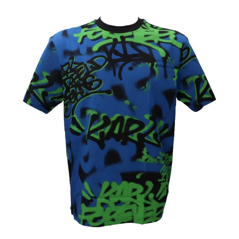 T-shirt RELAXED GRAFFITI 241D1711 Nero