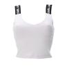 Top KLJ LOGO BRA TOP 241J1705 Bianco