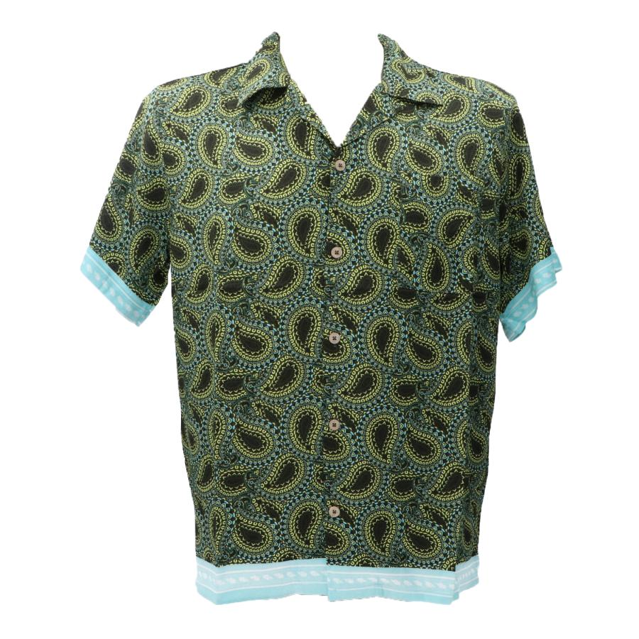 4giveness Camicia  STAMPA VISCOSA Verde 1