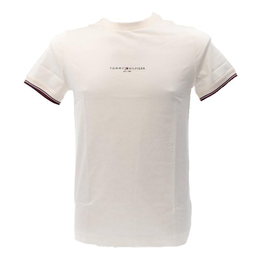 Tommy Hilfiger T-shirt LOGO TIPPED TEE 32584 Beige Panna 1