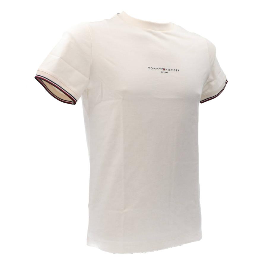 Tommy Hilfiger T-shirt LOGO TIPPED TEE 32584 Beige Panna 2