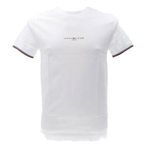 LOGO TIPPED TEE 32584 Bianco