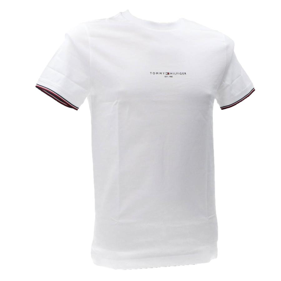 Tommy Hilfiger T-shirt LOGO TIPPED TEE 32584 Bianco 2