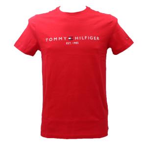 TOMMY LOGO TEE 11797 Rosso
