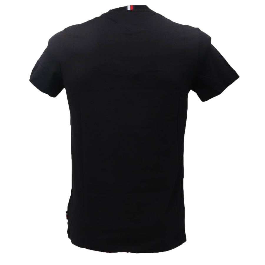 Tommy Hilfiger T-shirt GLOBAL STRIPE WREATH TEE 34388 Nero 3