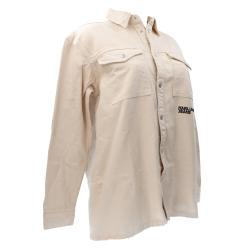 Camicia RELAXED OVERSHIRT 245J1600 Beige
