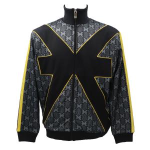 Sweatshirt Duil UMP24191FE BENATI Nero Giallo