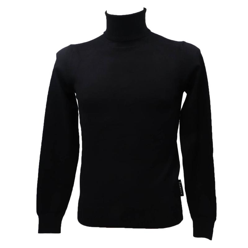 Maglioni SWEATER TURTLENECK CUSMA Nero