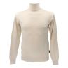 Maglioni SWEATER TURTLENECK CUSMA Bianco Panna