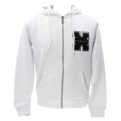 Felpe SWEATSHIRT ZIP TRISON Bianco