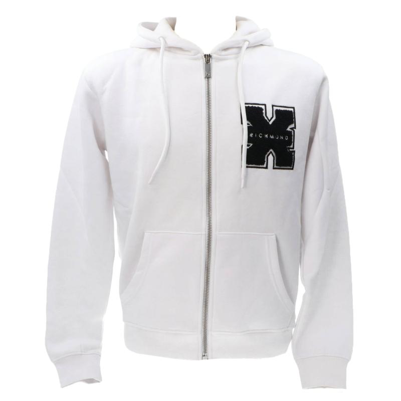 Felpe SWEATSHIRT ZIP TRISON Bianco