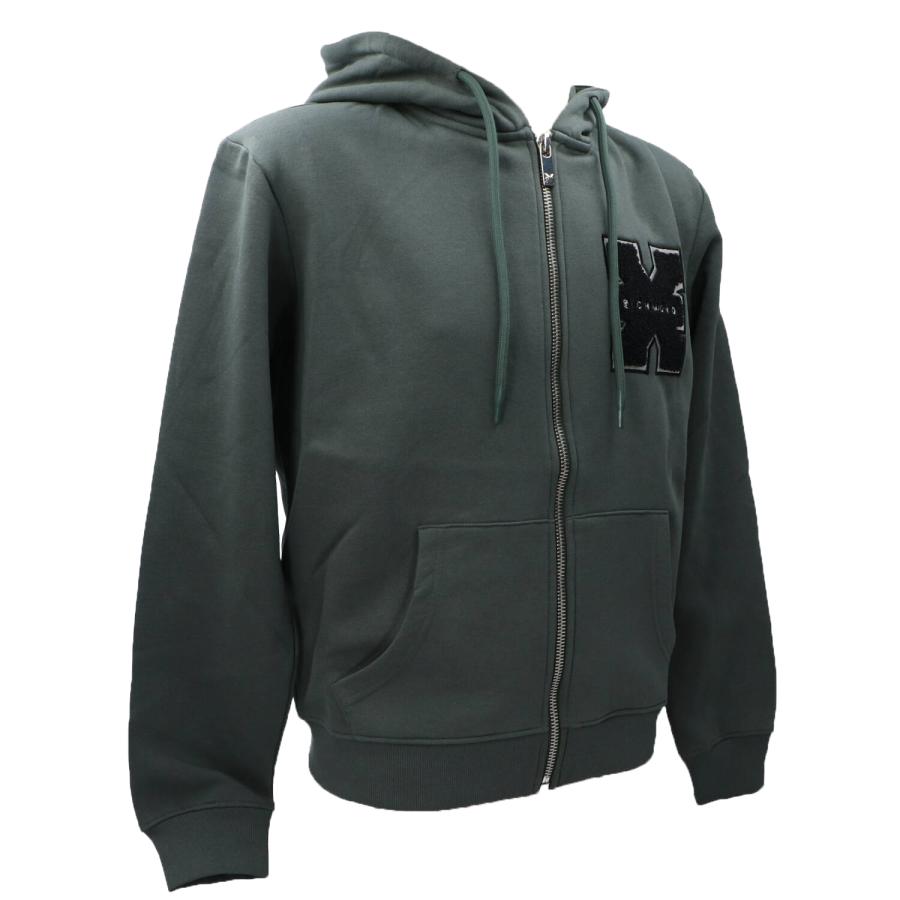 Richmond Felpe SWEATSHIRT ZIP TRISON Verde 2