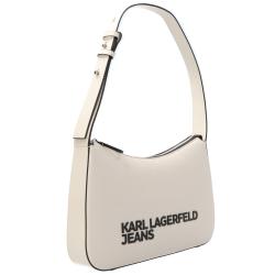 Borse a spalla ESSENTIAL LOGO BAGUETTE 245J3007 Beige