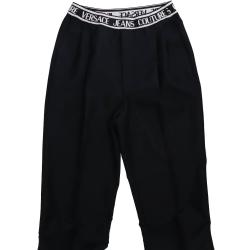 Pantaloni 77GAA101 LOGO TROUSERS CANVAS Nero