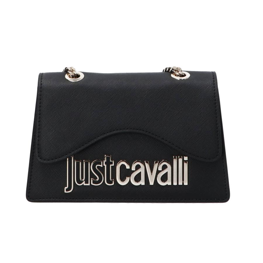 Just Cavalli Borse a spalla SAFFIANO METAL LETTERING Nero 1