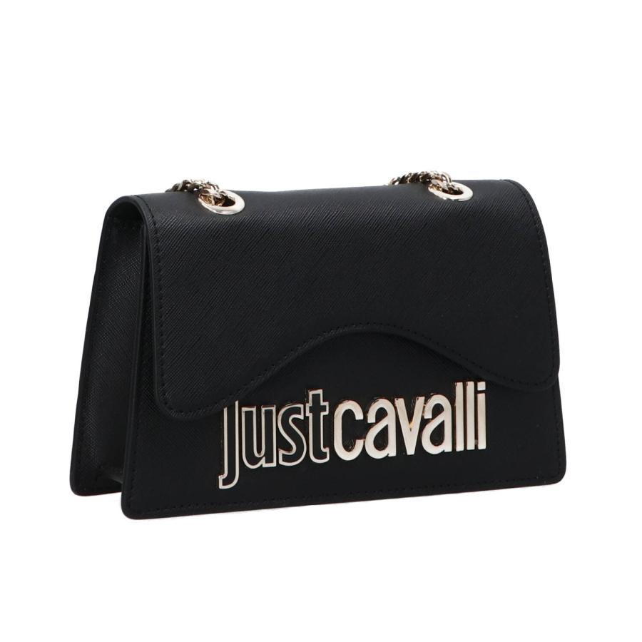 Just Cavalli Borse a spalla SAFFIANO METAL LETTERING Nero 2