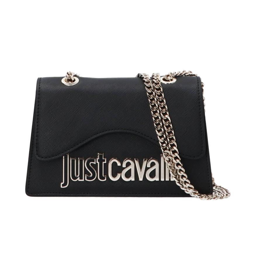 Just Cavalli Borse a spalla SAFFIANO METAL LETTERING Nero 3