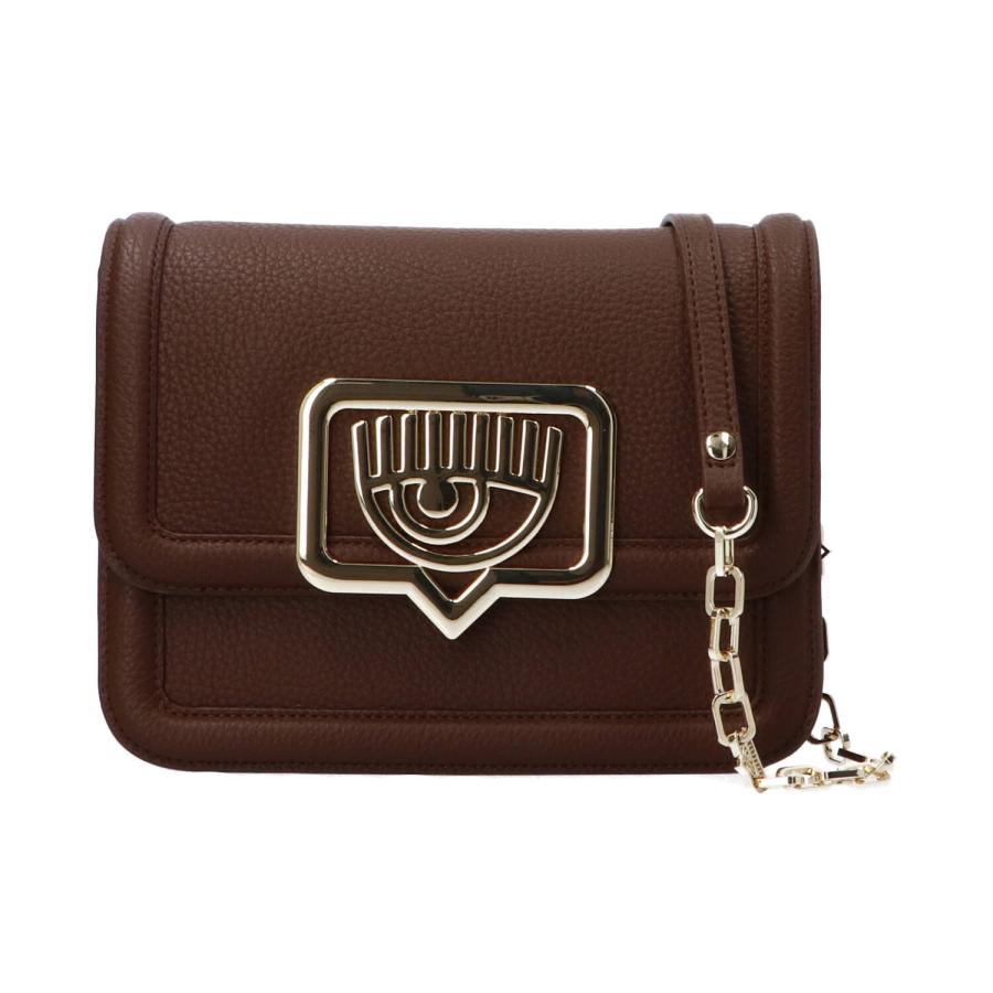 Chiara Ferragni Borse tracolla GRAINY EYELIKE BUCKLE Marrone Chiara Ferragni Borse tracolla GRAINY EYELIKE BUCKLE Marrone 3