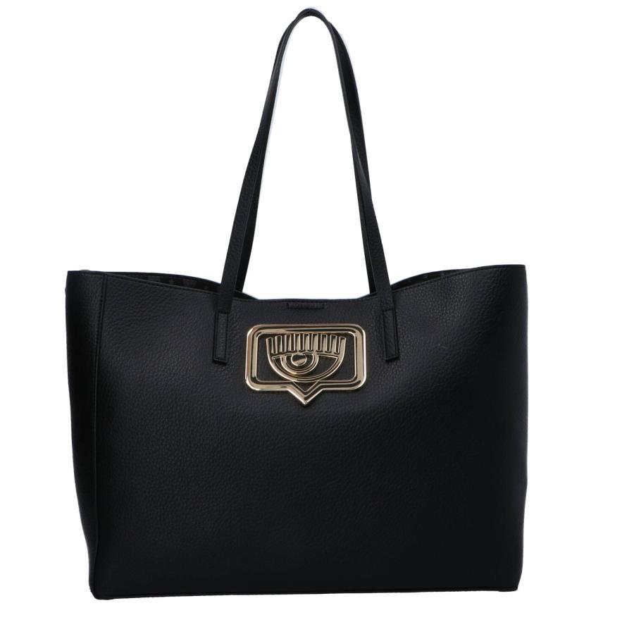 Chiara Ferragni Borse a spalla SHOPPER GRAINY EYELIKE Nero 1