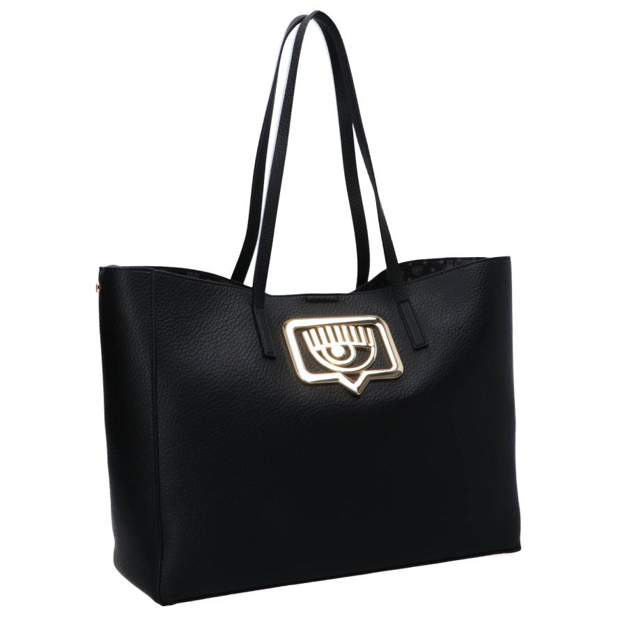 Chiara Ferragni Borse a spalla SHOPPER GRAINY EYELIKE Nero 2
