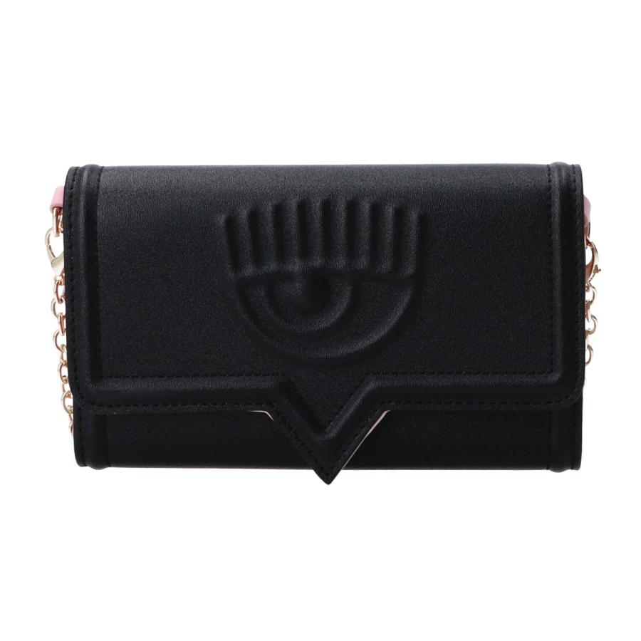 Chiara Ferragni Borse tracolla BAGS SMOOTH EYELIKE SMALL Nero 1