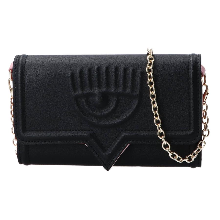 Chiara Ferragni Borse tracolla BAGS SMOOTH EYELIKE SMALL Nero 3
