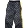 Tute PANTS FLEECE MAURIC PATTA Nero Giallo