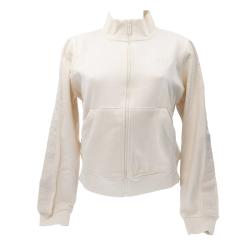 Felpe STACIE FULL ZIP SWEATSHIRT Bianco Panna