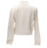 Felpe STACIE FULL ZIP SWEATSHIRT Bianco Panna