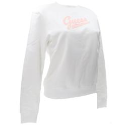 Felpe GJ REG GUESS SCRIPT SWEAT Bianco