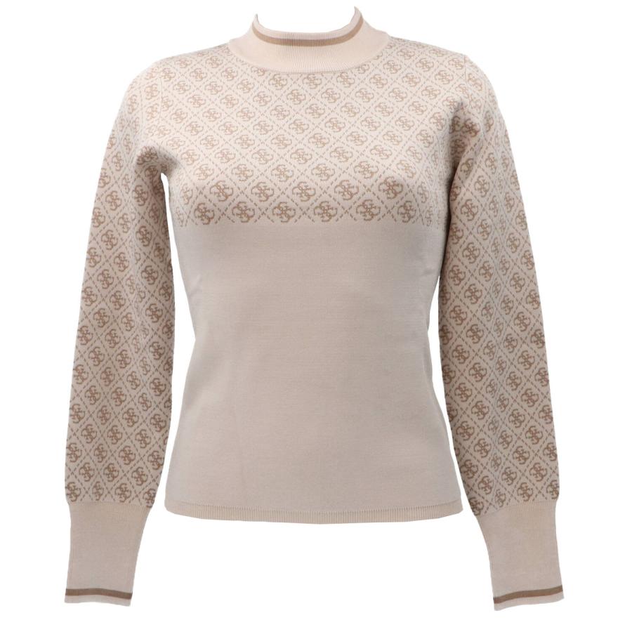 Guess Maglioni LISE 4G MID SWEATER Beige 1