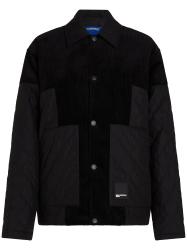 Giubbotti CORD MIX COACH JACKET 246D1404 Nero