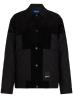 Giubbotti CORD MIX COACH JACKET 246D1404 Nero