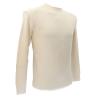 Maglioni PARICOLLO STRUTTURATO M09 Beige Panna