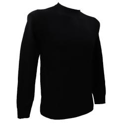 Maglioni PARICOLLO STRUTTURATO M09 Nero