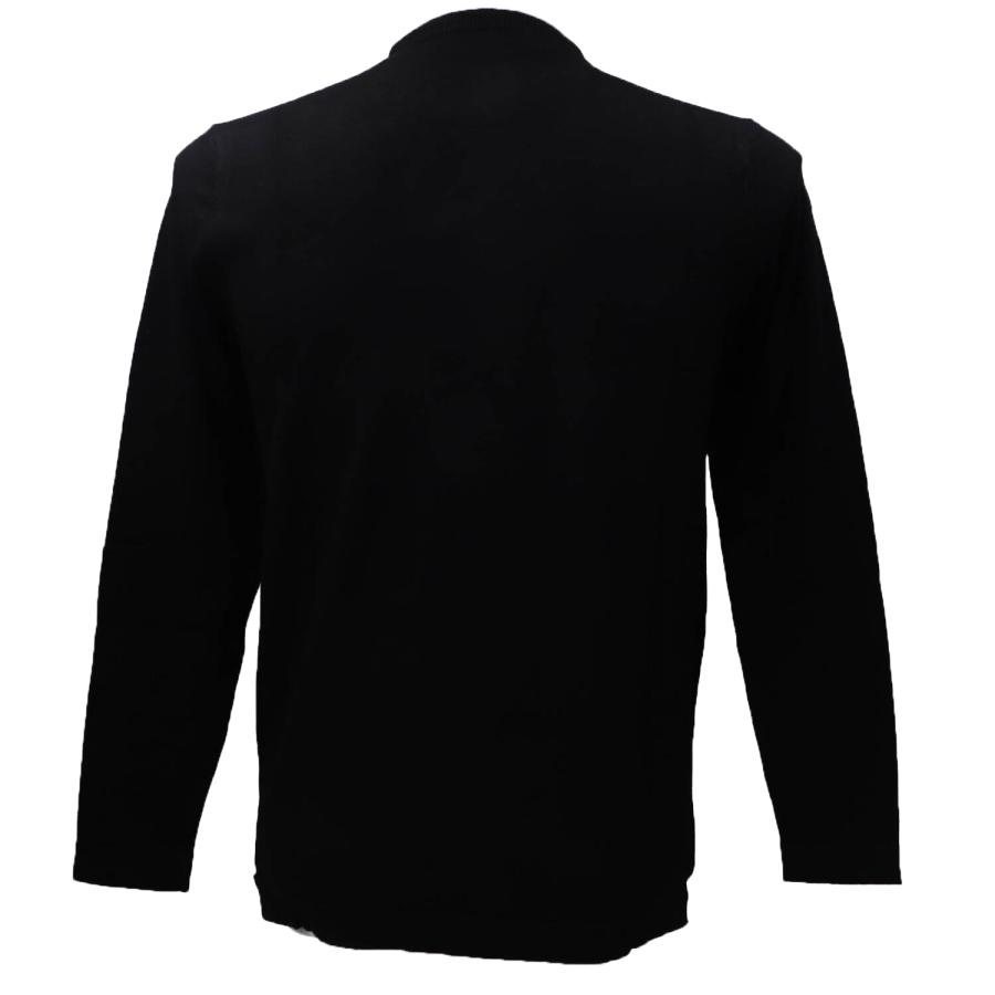 Over D Maglioni PARICOLLO INSERTI CONTR M06 Nero 3