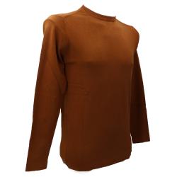 Maglioni PARICOLLO INSERTI CONTR M06 Cuoio